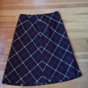 Go preppy with a plaid skirt